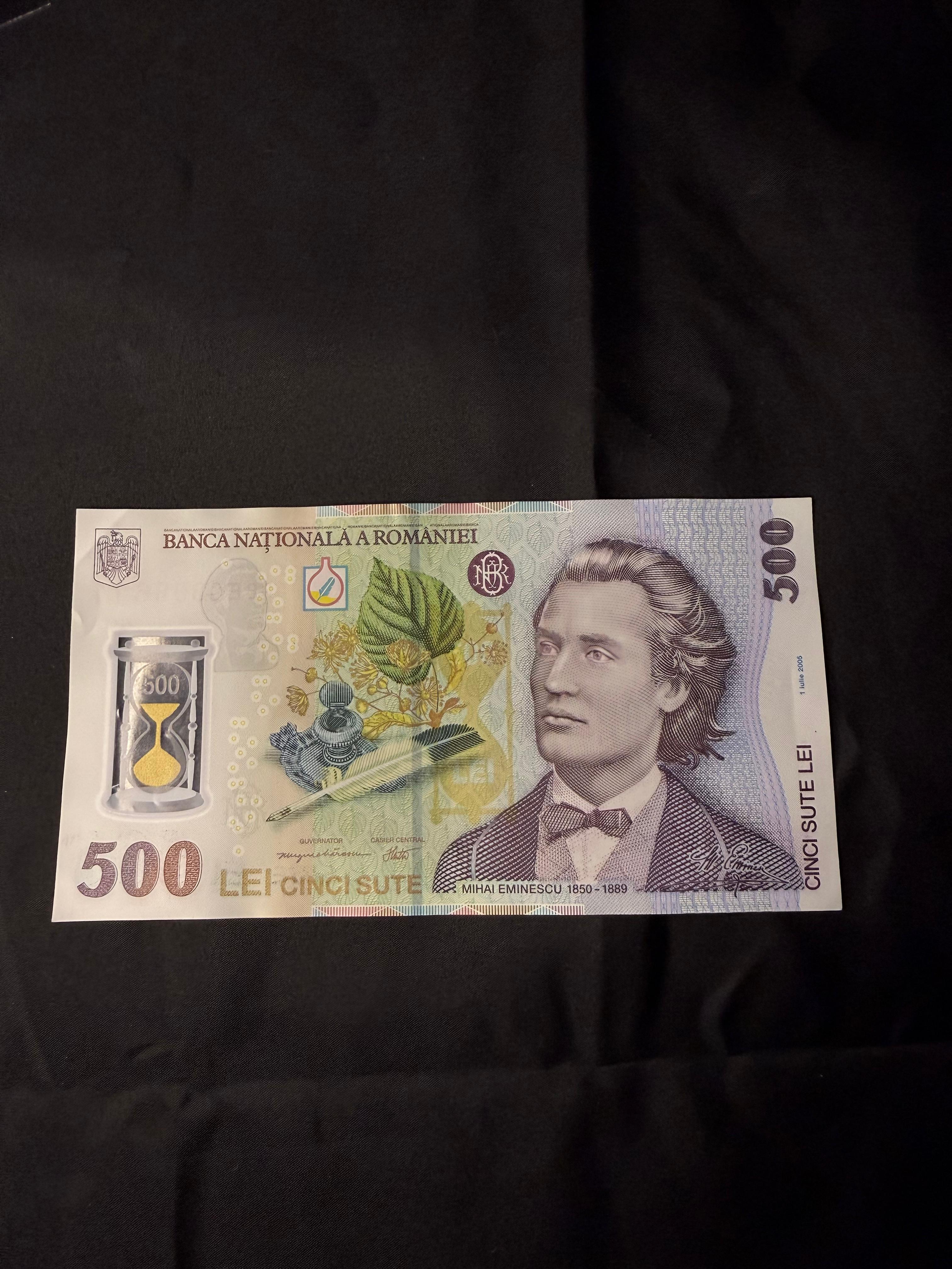 500 RON Banknotes