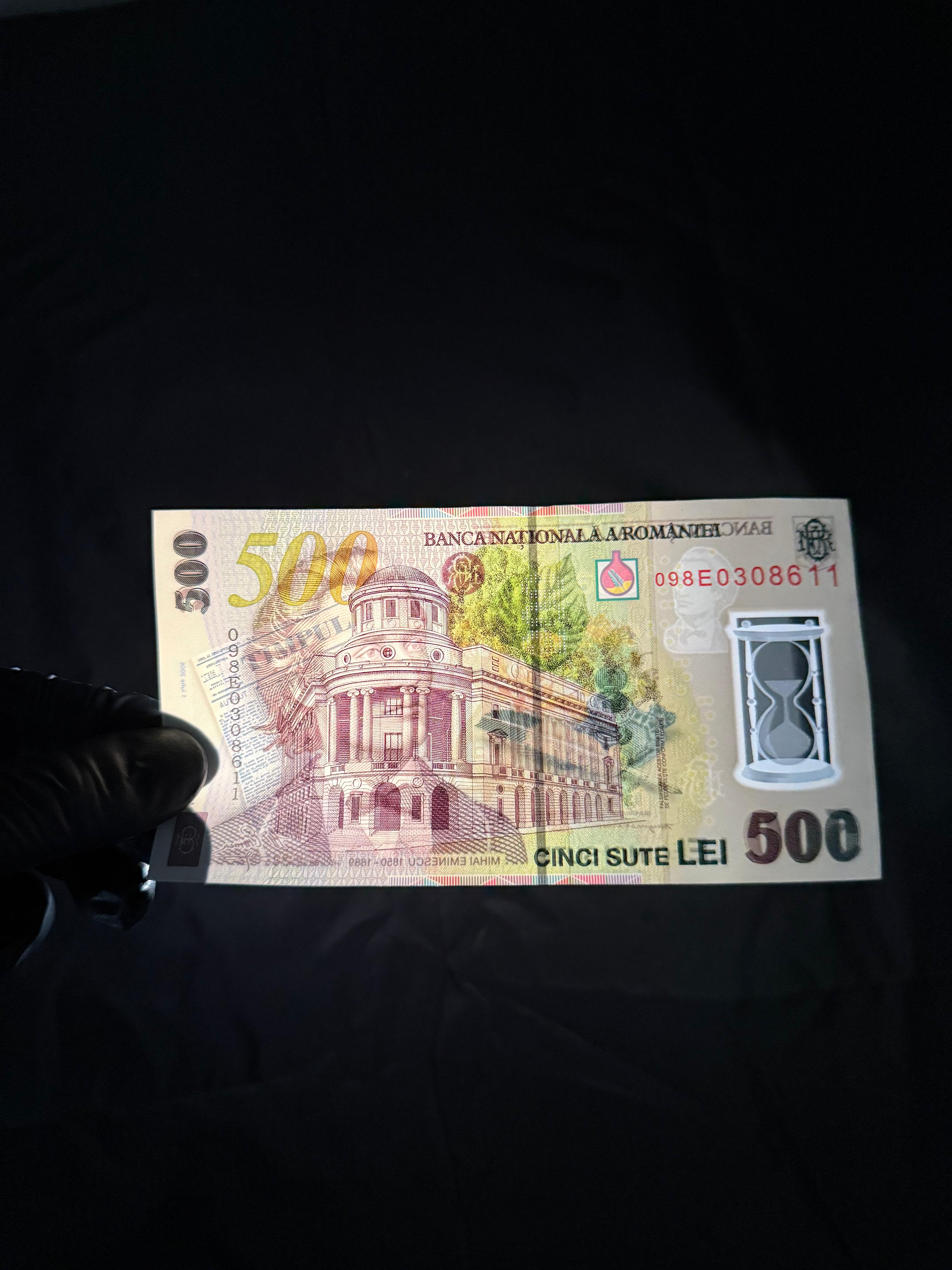 500 RON Banknotes