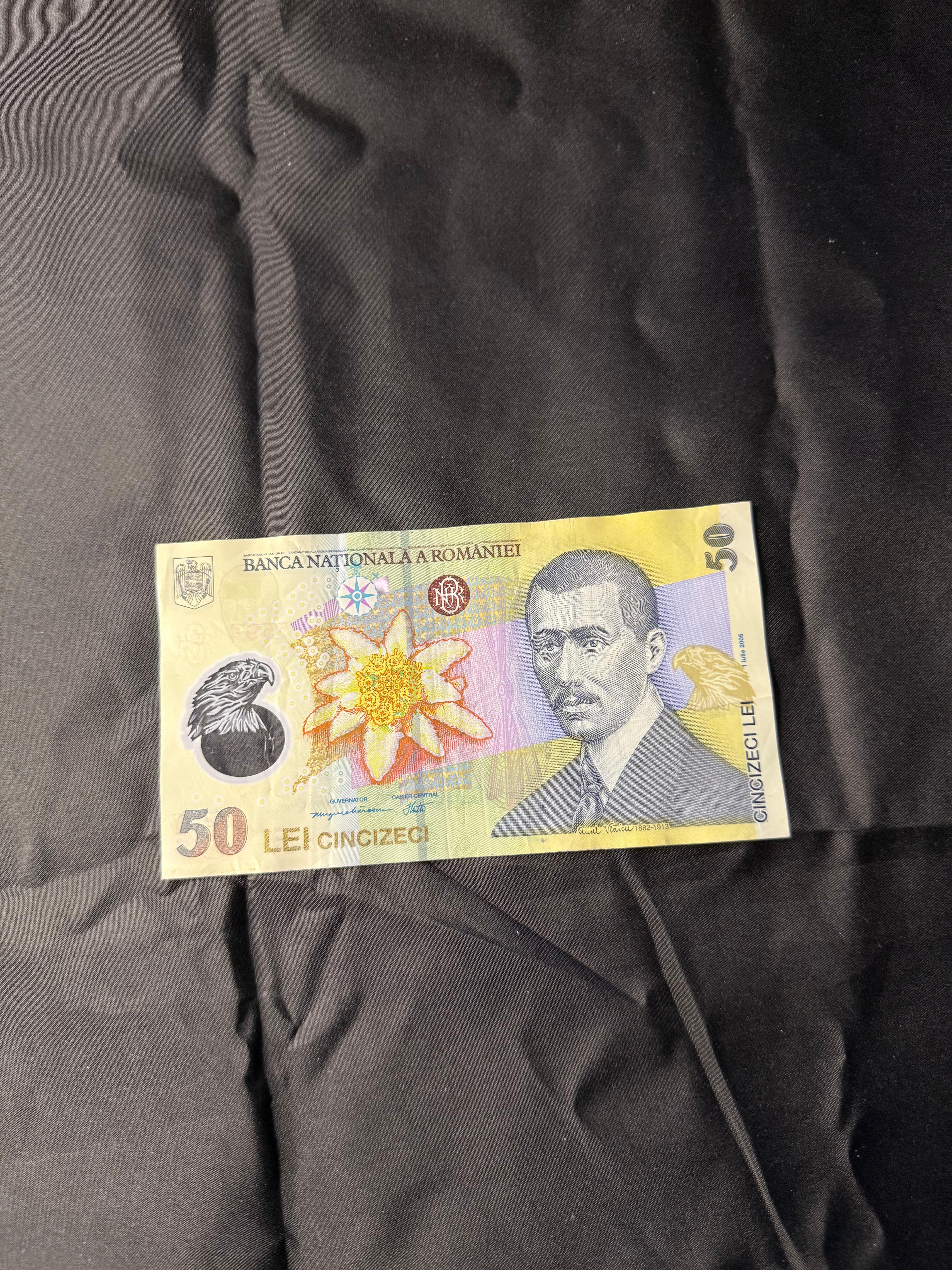 50 RON Banknotes