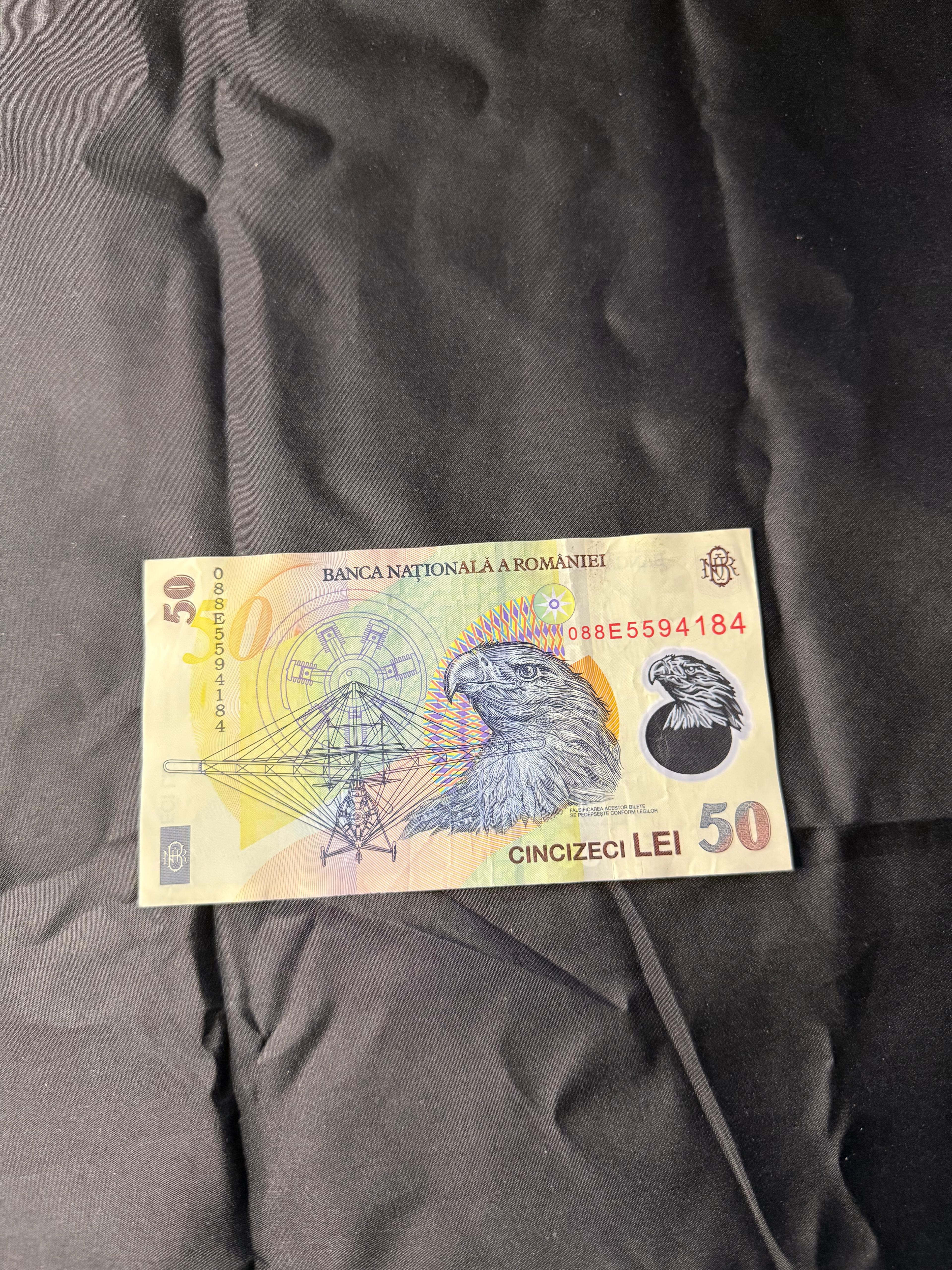 50 RON Banknotes