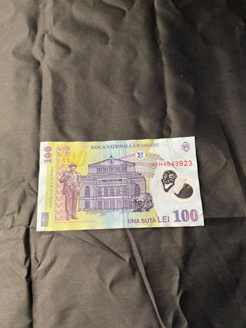 100 RON Banknotes